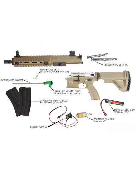 416 AMBIDEXTRE ATM TAN