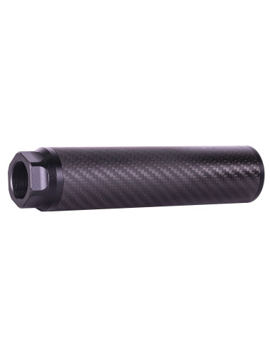 SILENCIEUX CARBON 24MM CCW TAILLE M SILVERBACK