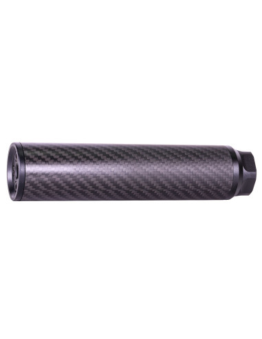 SILENCIEUX CARBON 24MM CCW TAILLE M SILVERBACK