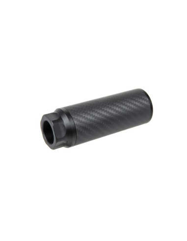 SILENCIEUX CARBON 24 MM TAILLE S SILVERBACK