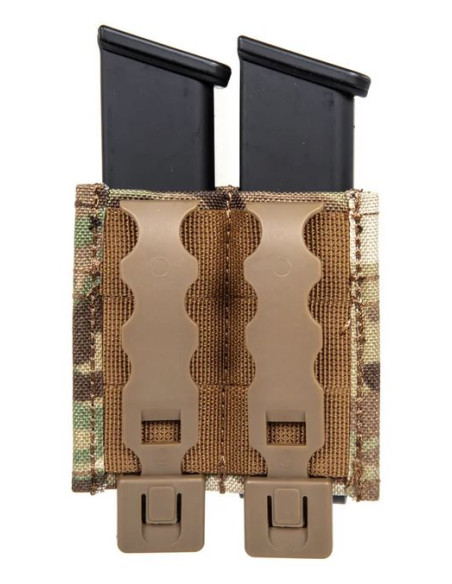 POCHE DOUBLE 9 mm SEMI RIGIDE MULTICAM WO SPORT