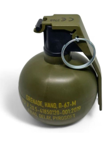 P-67-M NATO AIRSOFT HAND GRENADE TALC