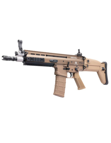 SCAR-L GUN MODIFY MWS TAN GBBR