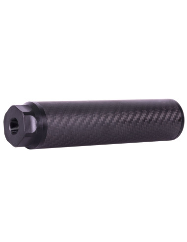 SILENCIEUX CARBON 14MM CCW TAILLE M SILVERBACK