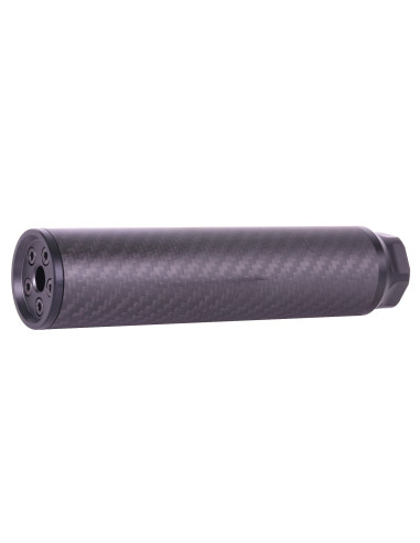 SILENCIEUX CARBON 14MM CCW TAILLE M SILVERBACK
