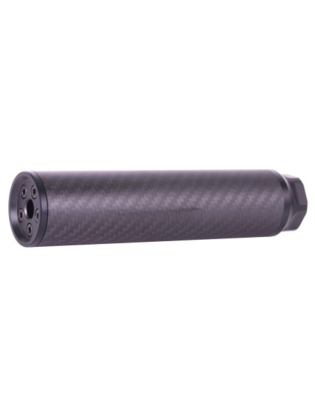 SILENCIEUX CARBON 14MM CCW TAILLE M SILVERBACK