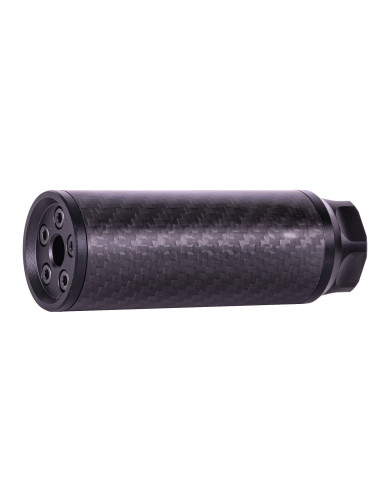 SILENCIEUX CARBON 14MM CCW TAILLE S SILVERBACK