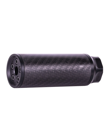 SILENCIEUX CARBON 14MM CCW TAILLE S SILVERBACK