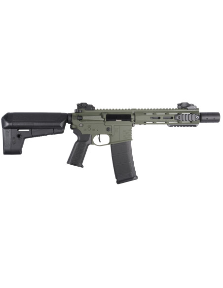 M4 / AR15 SILENT-OPS 8'' CHARLIE OLIVE DELTA ARMORY