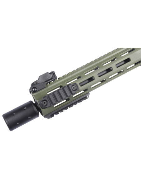 M4 / AR15 SILENT-OPS 8'' CHARLIE OLIVE DELTA ARMORY