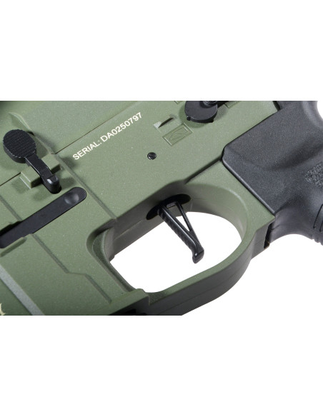 M4 / AR15 SILENT-OPS 8'' CHARLIE OLIVE DELTA ARMORY