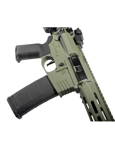M4 / AR15 SILENT-OPS 8'' CHARLIE OLIVE DELTA...