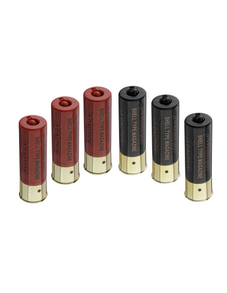 6 CARTOUCHES 30BBS POUR FUSILS A POMPE FABARM