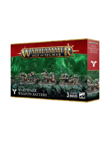 SKAVEN : BATTERIE D'ARMES À MALÉTINCELLE /...