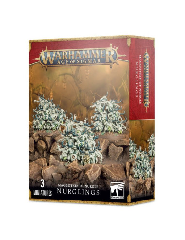 MAGGOTKIN OF NURGLE : NURGLINGS