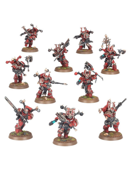 WORLD EATERS : BERSERKERS DE KHORNE / KHORNE BERZERKERS