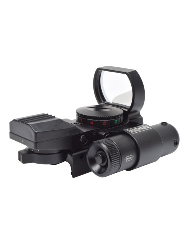 RED DOT MULTI RETICULE AVEC LASER