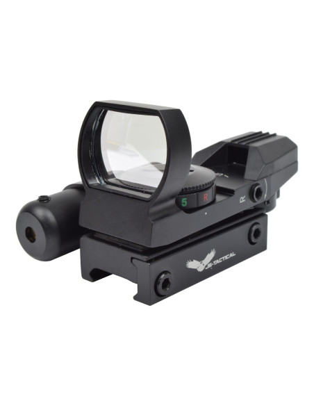 RED DOT MULTI RETICULE AVEC LASER