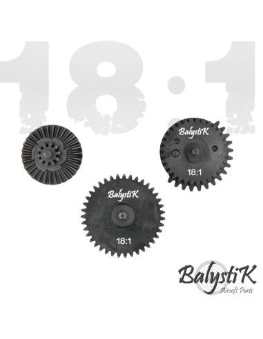 SET GEAR CNC HIGH SPEED 18:1 BALYSTIK