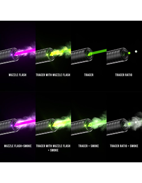 E-SHOOTER TRACER UNIT FLARE SMOKY MASTER X SILO BLUETOOTH & CHRONY