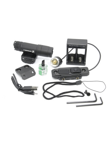 LAMPE STRIBOG NOIR DEFENDER 2 PICATINNY & MLOCK