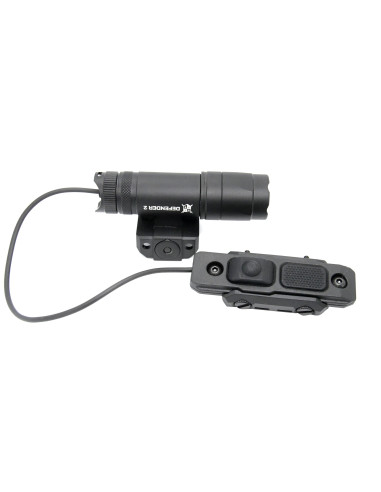LAMPE STRIBOG NOIR DEFENDER 2 PICATINNY & MLOCK