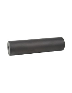 SILENCIEUX LISSE 125 x 35MM NOIR 14CCW