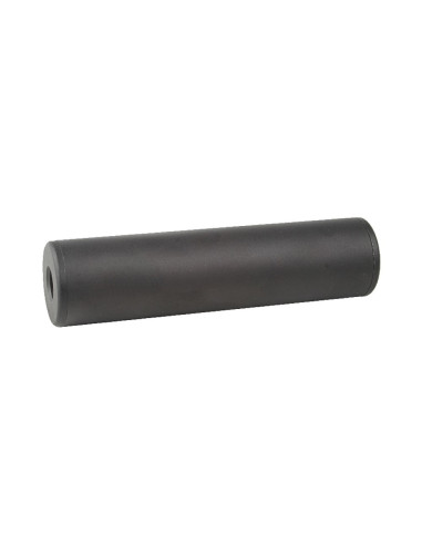 SILENCIEUX LISSE 125 x 35MM NOIR 14CCW