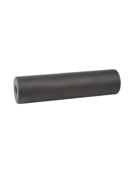 SILENCIEUX LISSE 125 x 35MM NOIR 14CCW