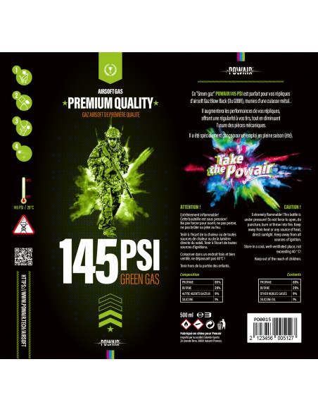GAZ 145 PSI POWAIR