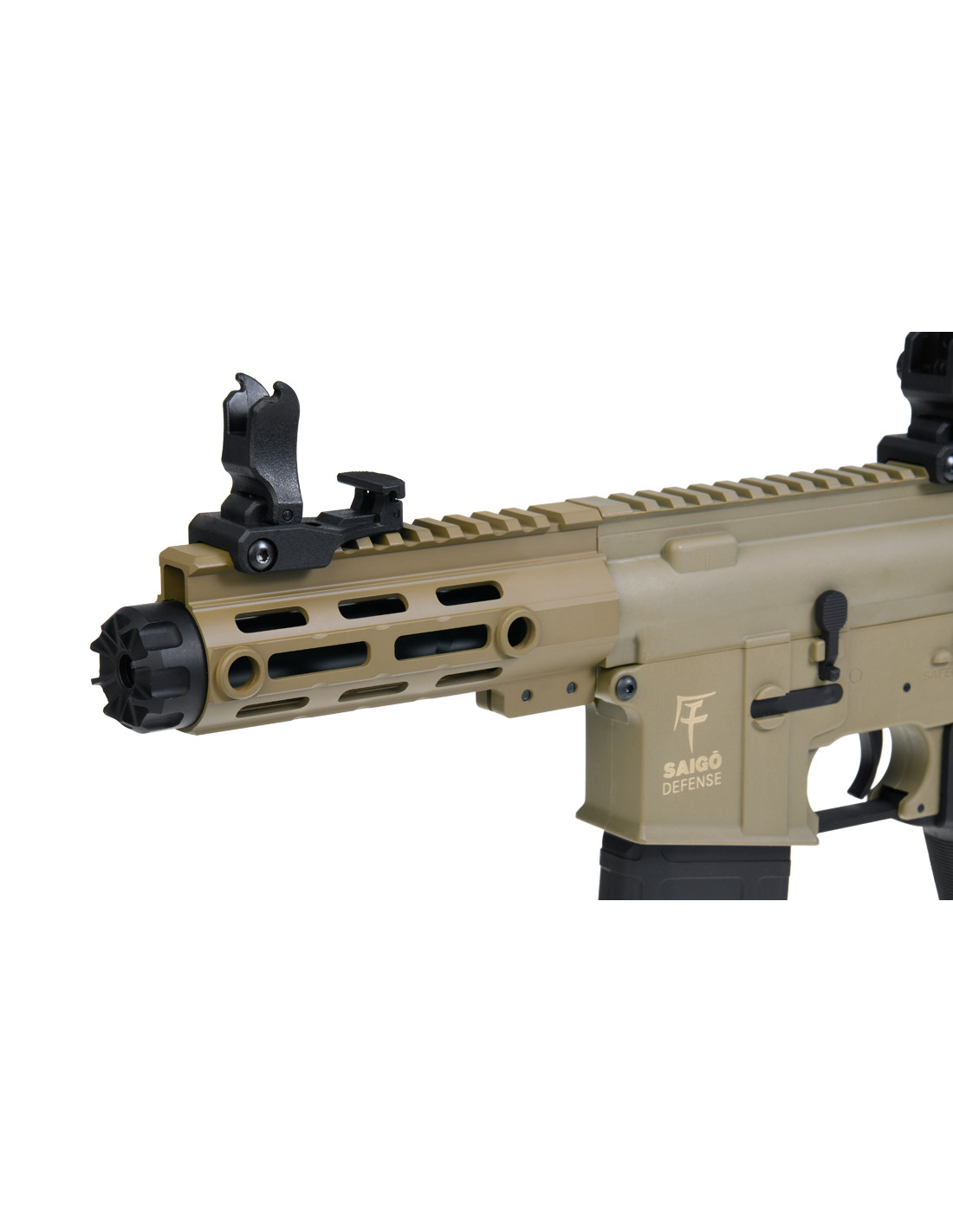 Poignée Pliable Pour Réplique Airsoft AK - Compatible Rails 20mm, Polymère Haute Résistance, Couleur Tan - Accessoire CYMA - 12