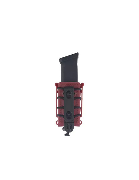 POCHE 9 MM RIGIDE ROUGE BORDEAUX