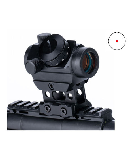 POINT ROUGE T1 AVEC MONTAGE FLEXLINE TACTICAL OPS