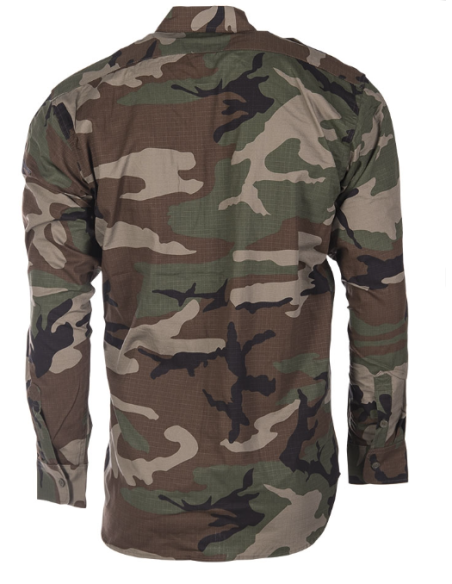 VESTE WOODLAND MIL TEC