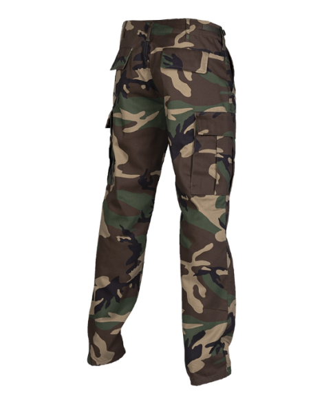 PANTALON BDU WOODLAND MIL TEC