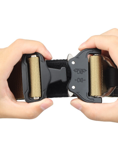 CEINTURE TACTIQUE KNIGHT BELT TAN
