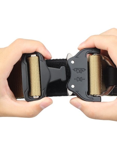 CEINTURE TACTIQUE KNIGHT BELT TAN