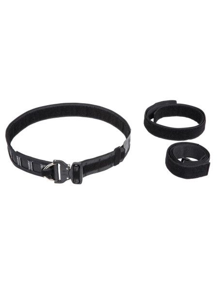 CEINTURE DE COMBAT TYPE GBRS + SOUS CEINTURE WOSPORT BLACK