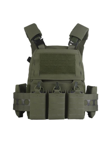 Gilet Tactique FCPC V5 Avec Boucle Rapide - Léger, Nylon, Pour Airsoft, Chasse, Jeux