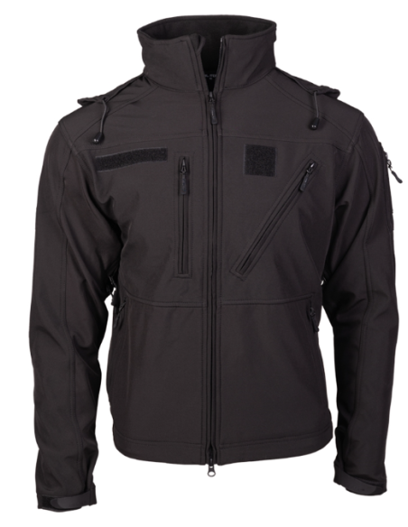 SOFTSHELL MILTECH NOIR